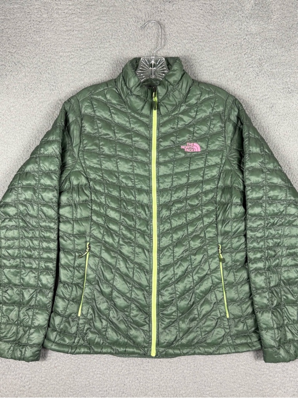 The North Face Thermoball Jacket Women’s Green Puffer
